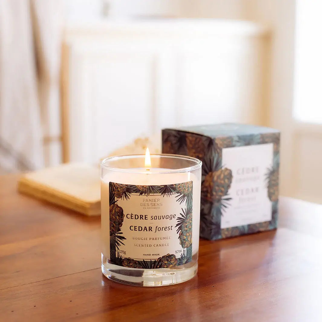 Cedar Forest Scented Candle- 9.7oz/275g