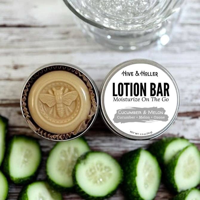 Cucumber & Melon Solid Lotion Bar