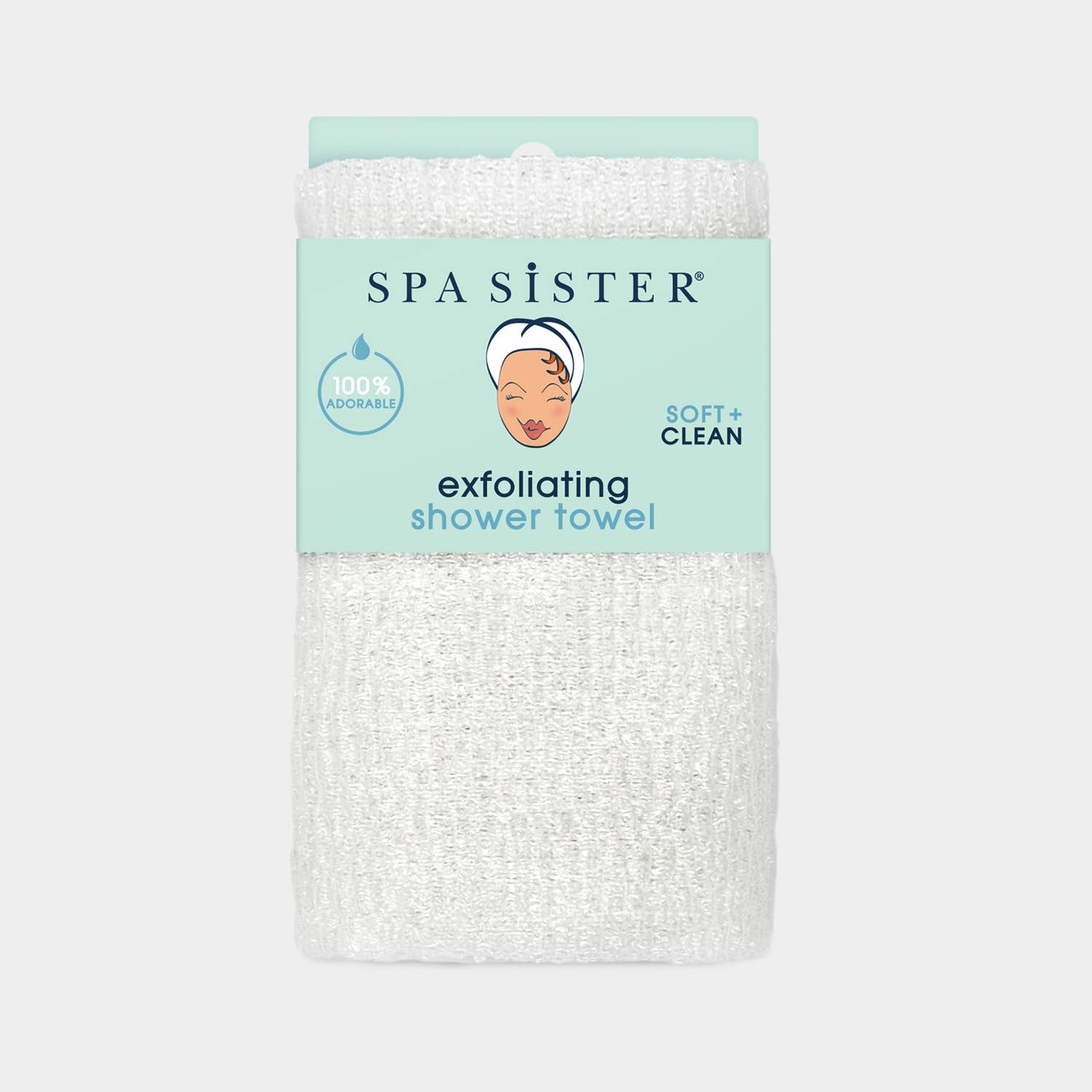 Exfoliating Spa Towel: Beige