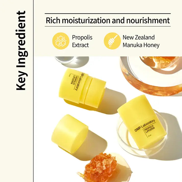 CNP Laboratory Propolis Lipcerin Lip Balm Honey