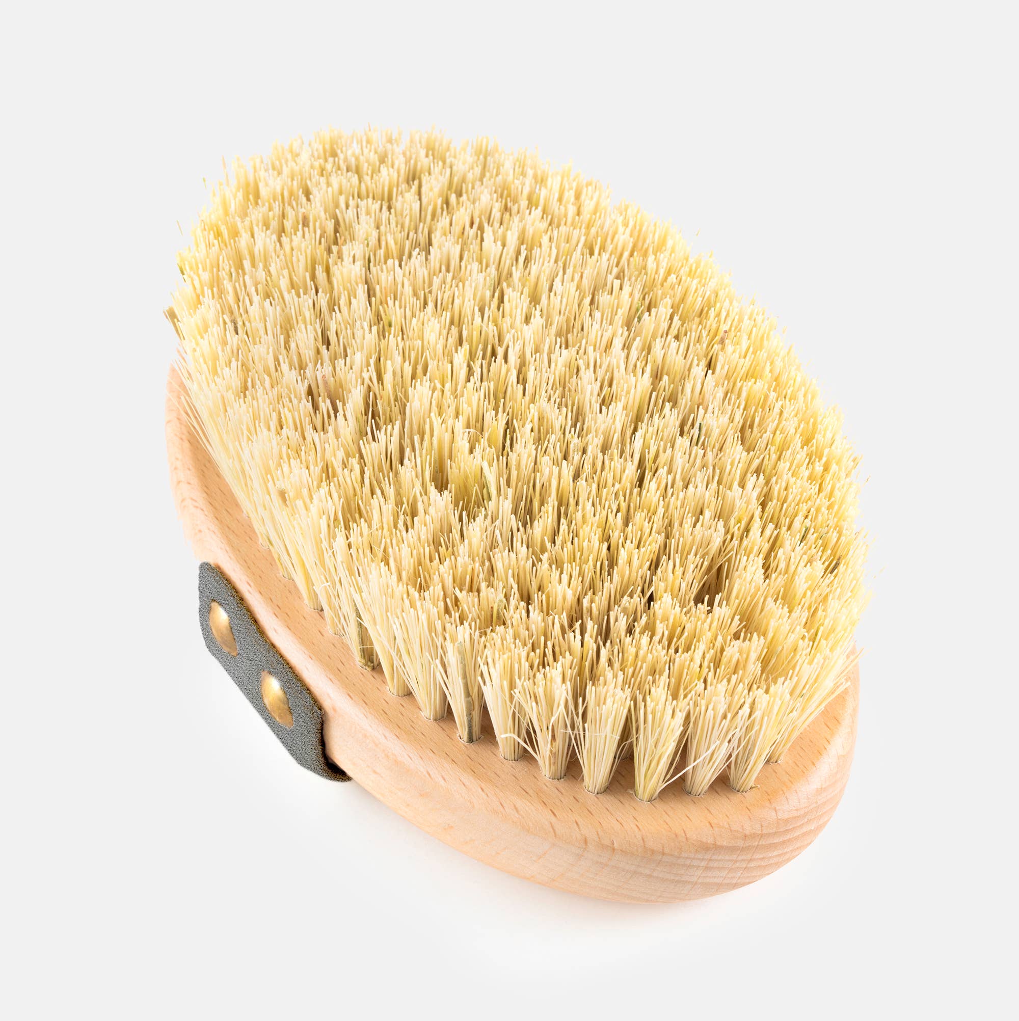 Beechwood Sisal Dry Body Brush: Natural