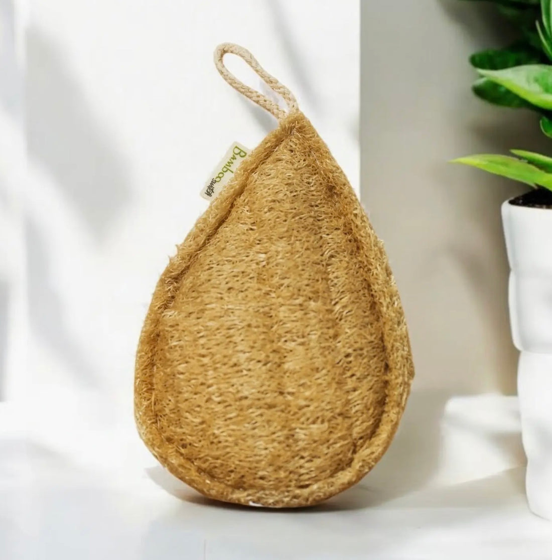 Large Teardrop Exfoliating Loofah