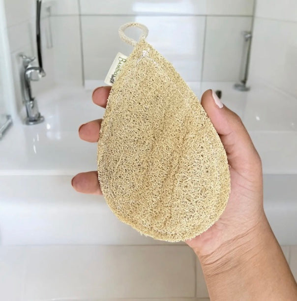 Large Teardrop Exfoliating Loofah