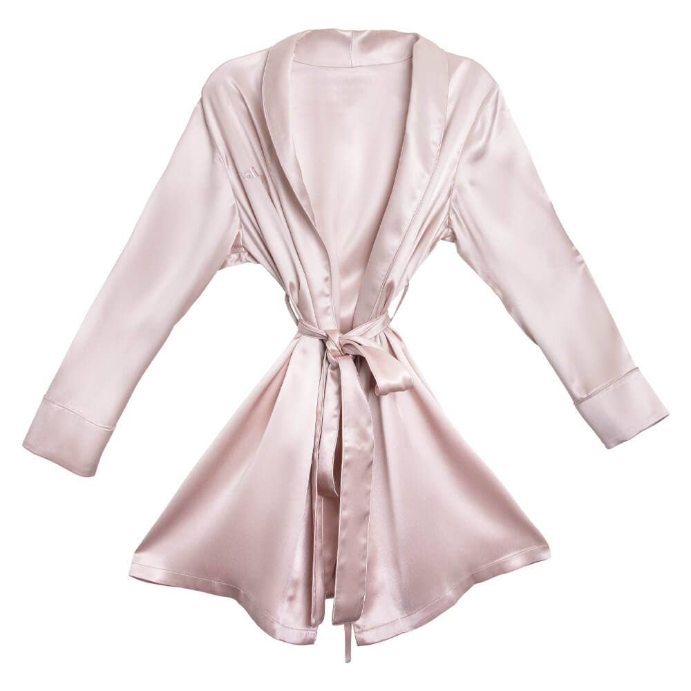 Classic Silk Robe by Blissy