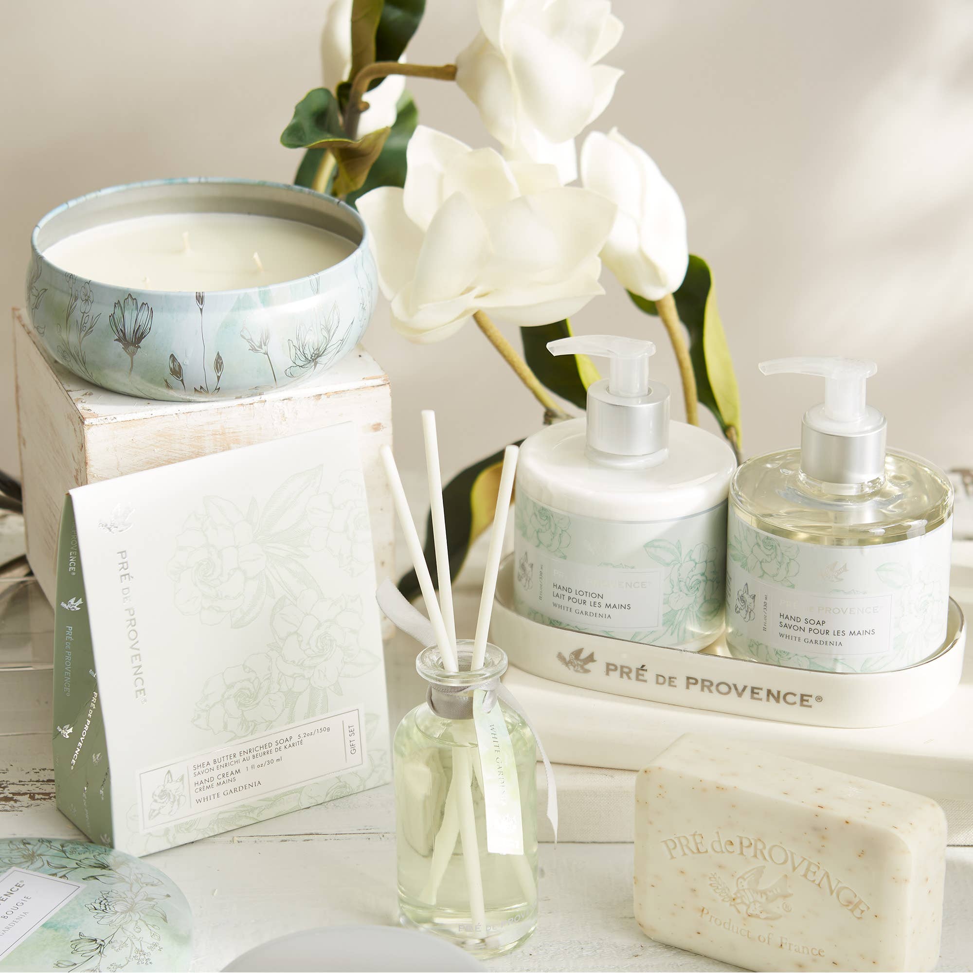 White Gardenia Soap Bar - 250 g: 250G