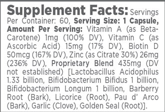 Probiotics - 60 vcaps