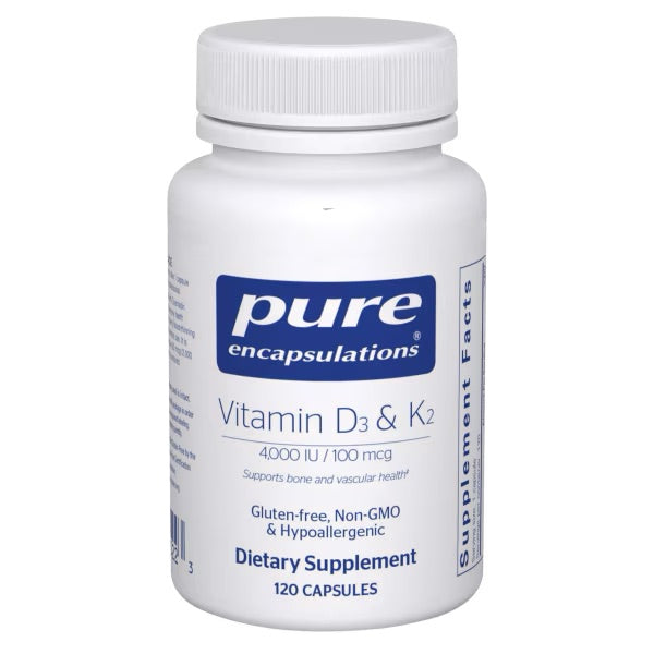 Vitamin D3 & K2 120&