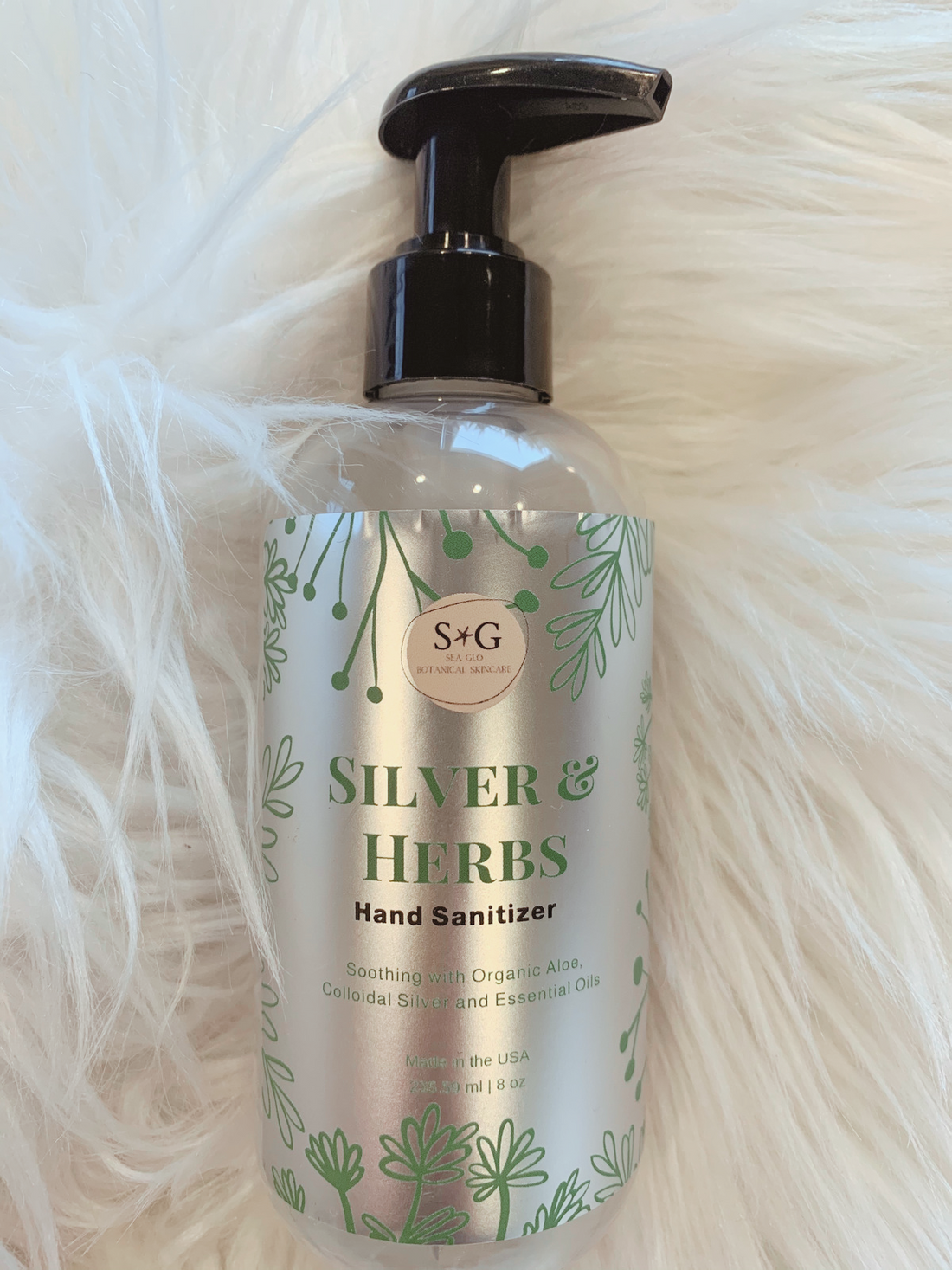 Silver and Herbs Waterless Hand Sanitizer