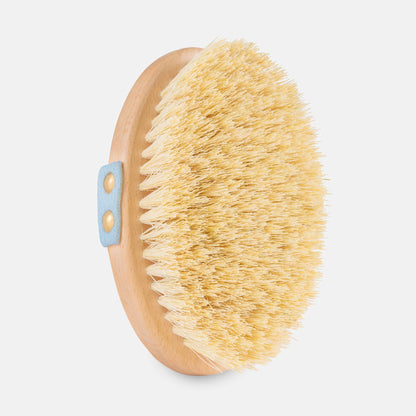 Beechwood Sisal Dry Body Brush: Natural
