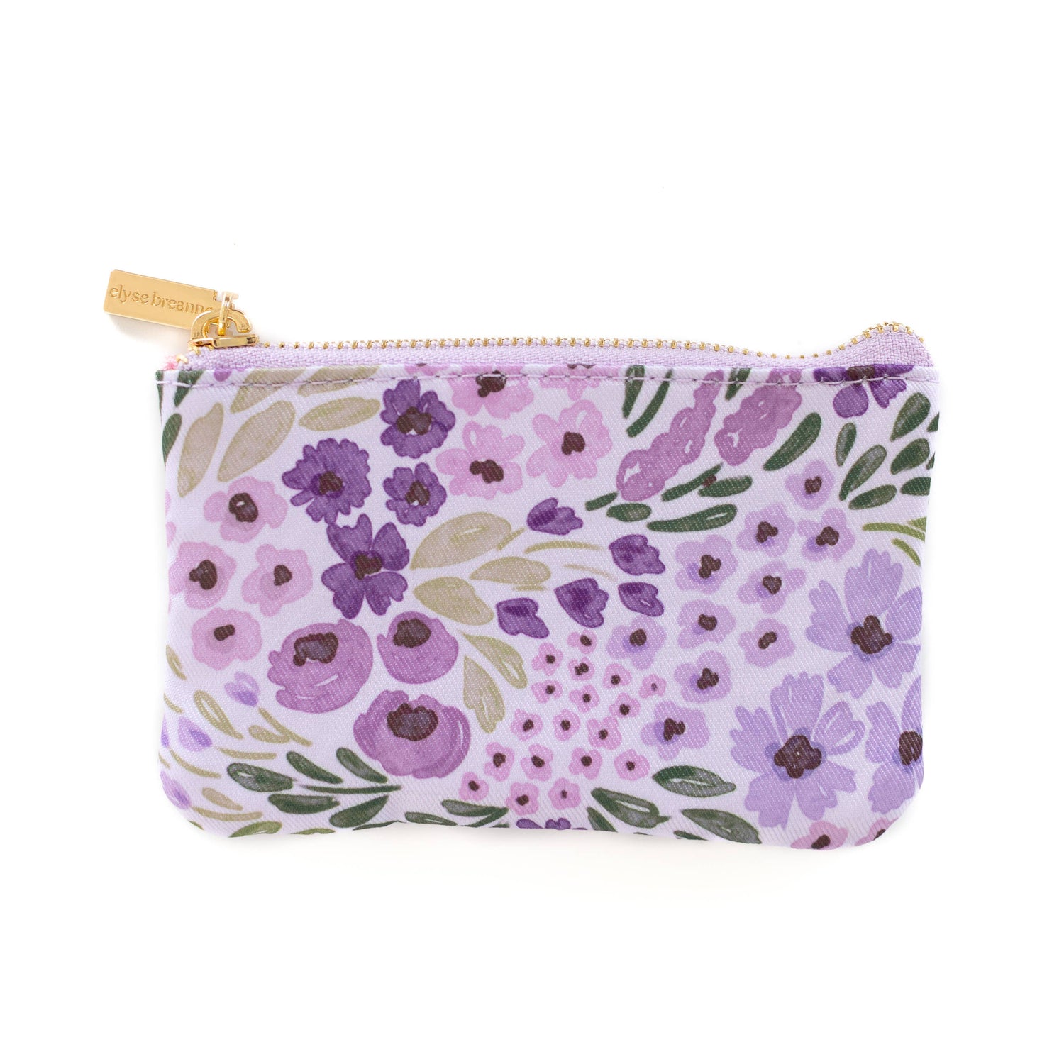 Floral Coin Pouch: Pressed Floral