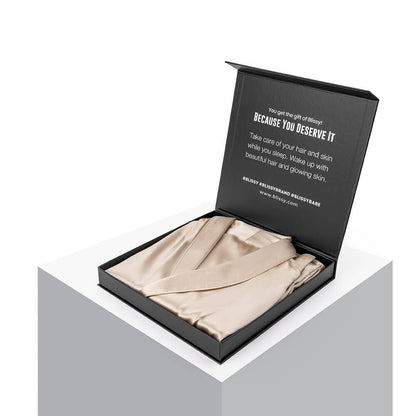 Classic Silk Robe by Blissy