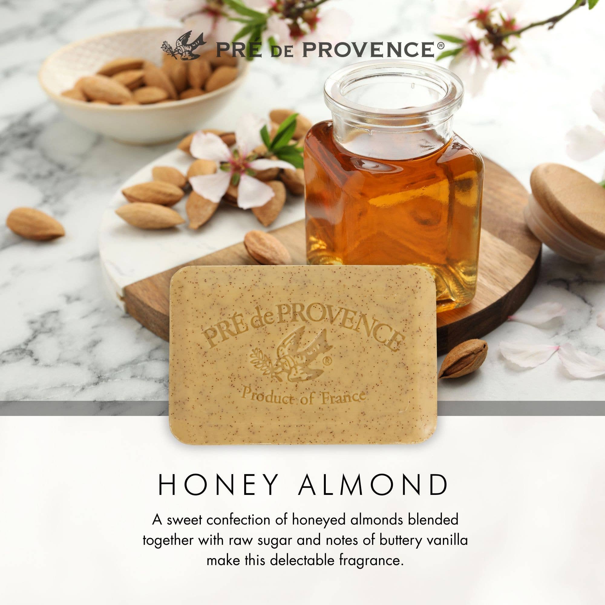 Honey Almond Soap Bar -  250 g: 250g