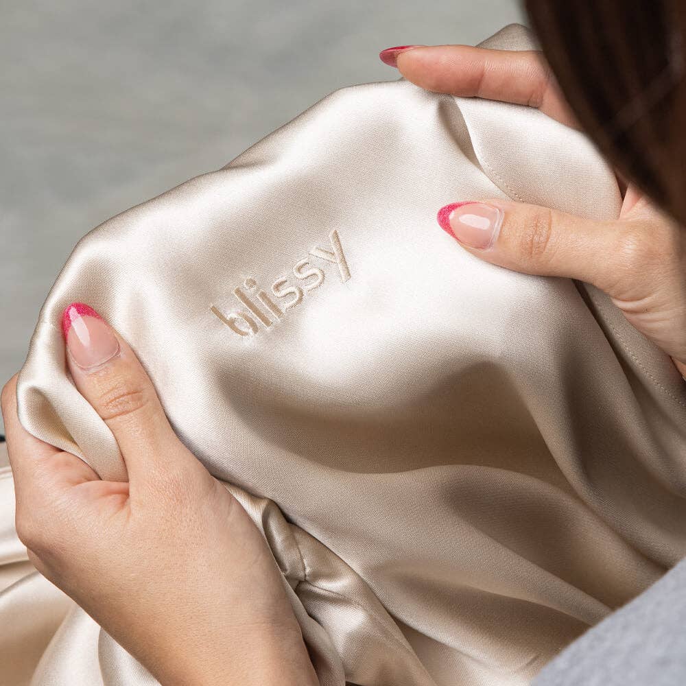 Classic Silk Robe by Blissy