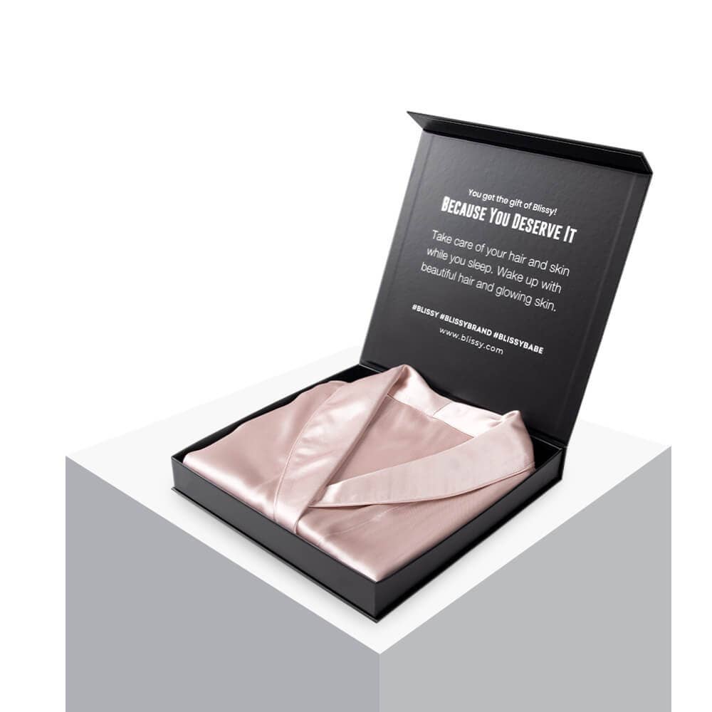 Classic Silk Robe by Blissy