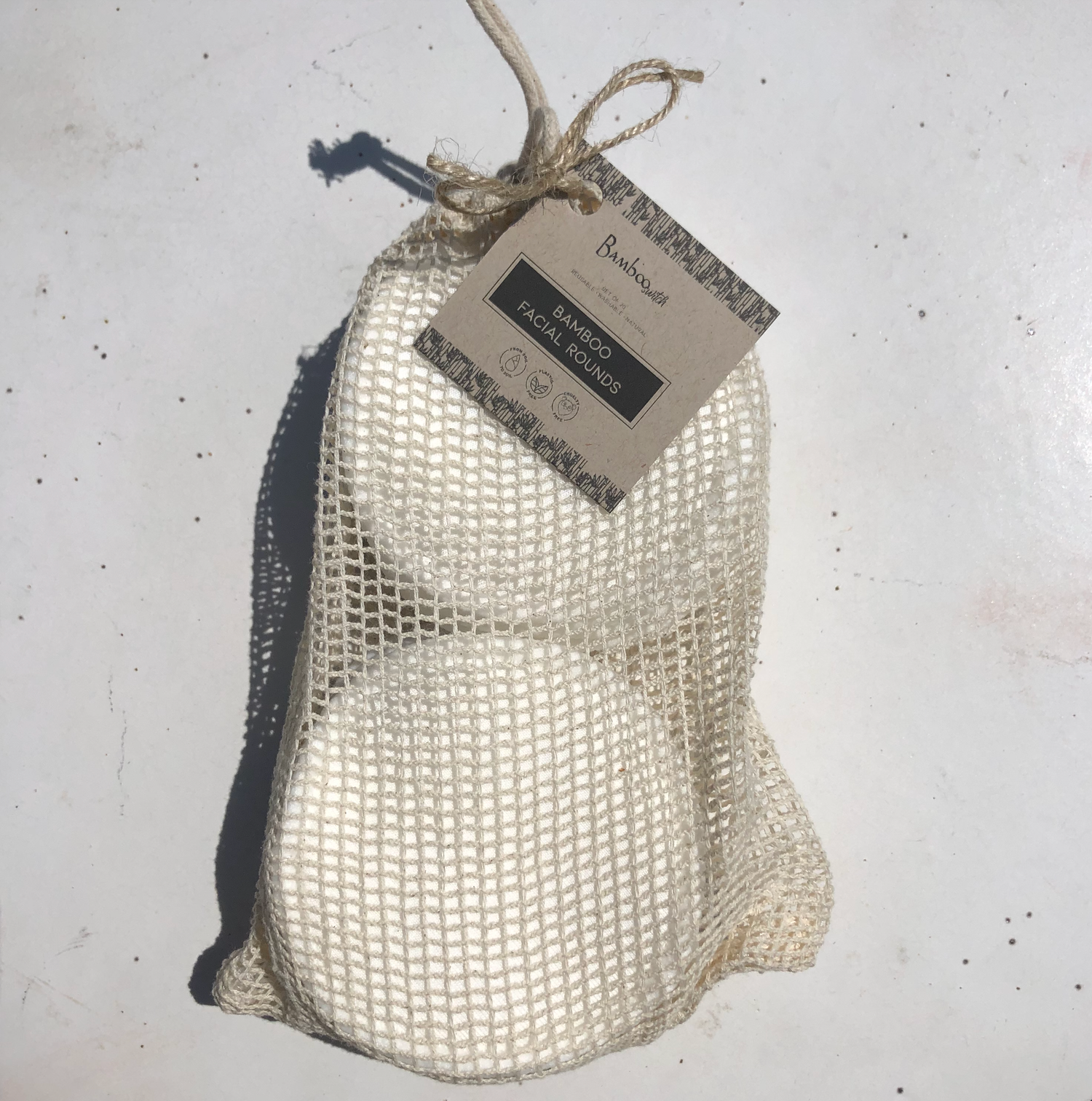 Set of 20 - Reusable Bamboo Facial Rounds | Christmas Gift
