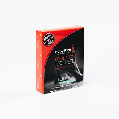 Baby Foot Exfoliation Foot Peel for Men  -  Mint Scented