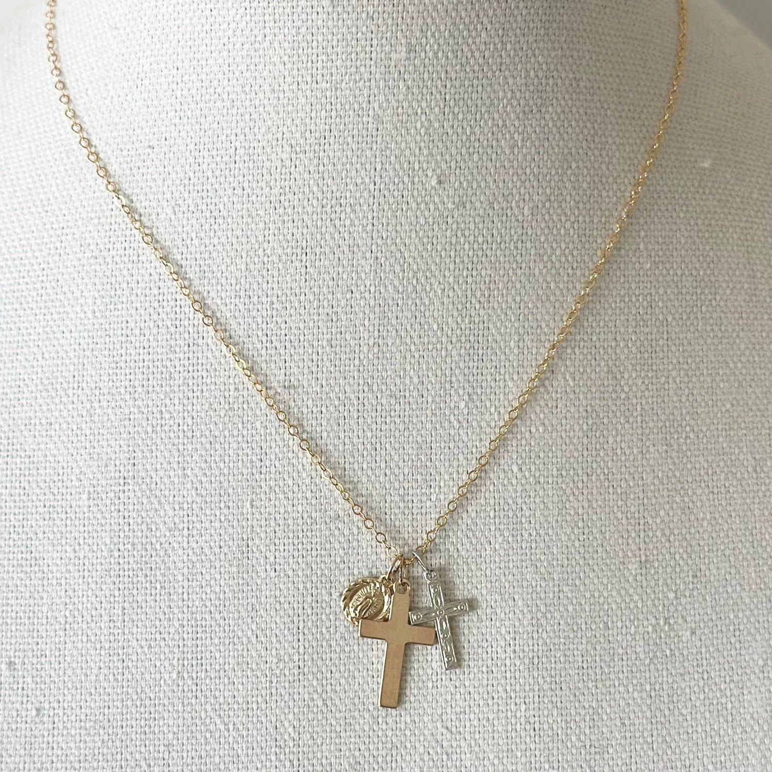 Kate Necklace, Mixed Metals