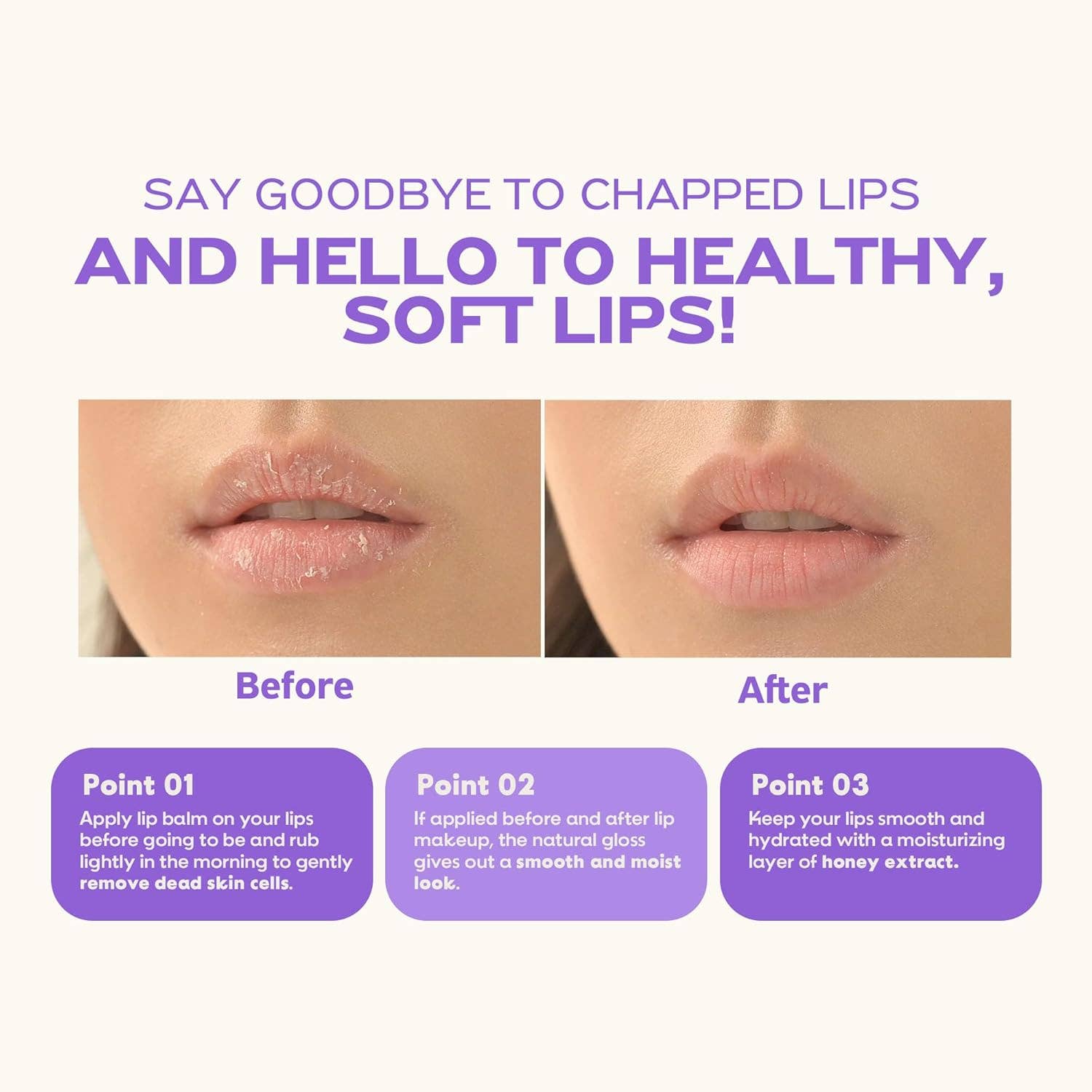 FRUDIA Hydrating Honey Lip Balm Tube