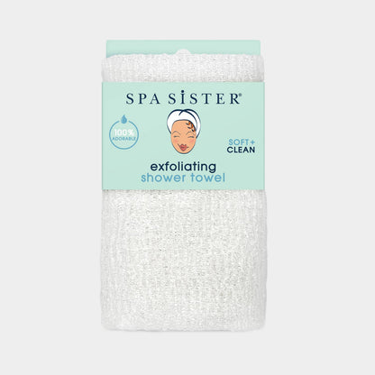 Exfoliating Spa Towel: Beige