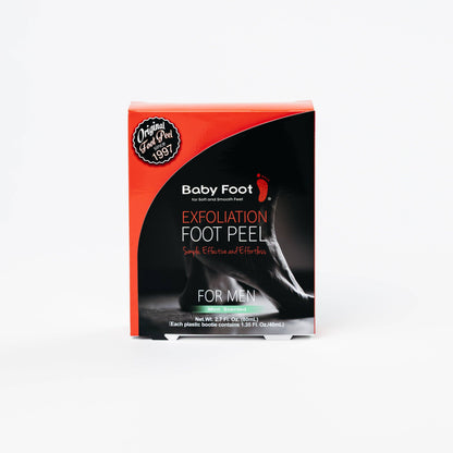 Baby Foot Exfoliation Foot Peel for Men  -  Mint Scented