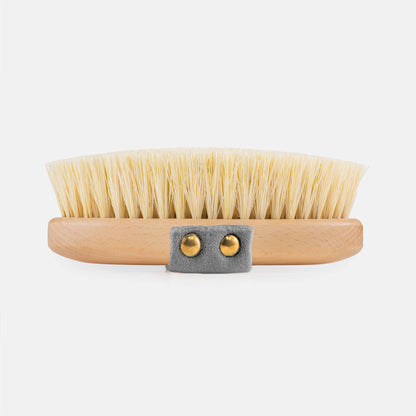 Beechwood Sisal Dry Body Brush: Natural