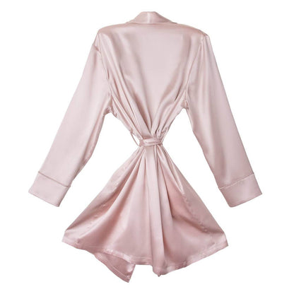 Classic Silk Robe by Blissy