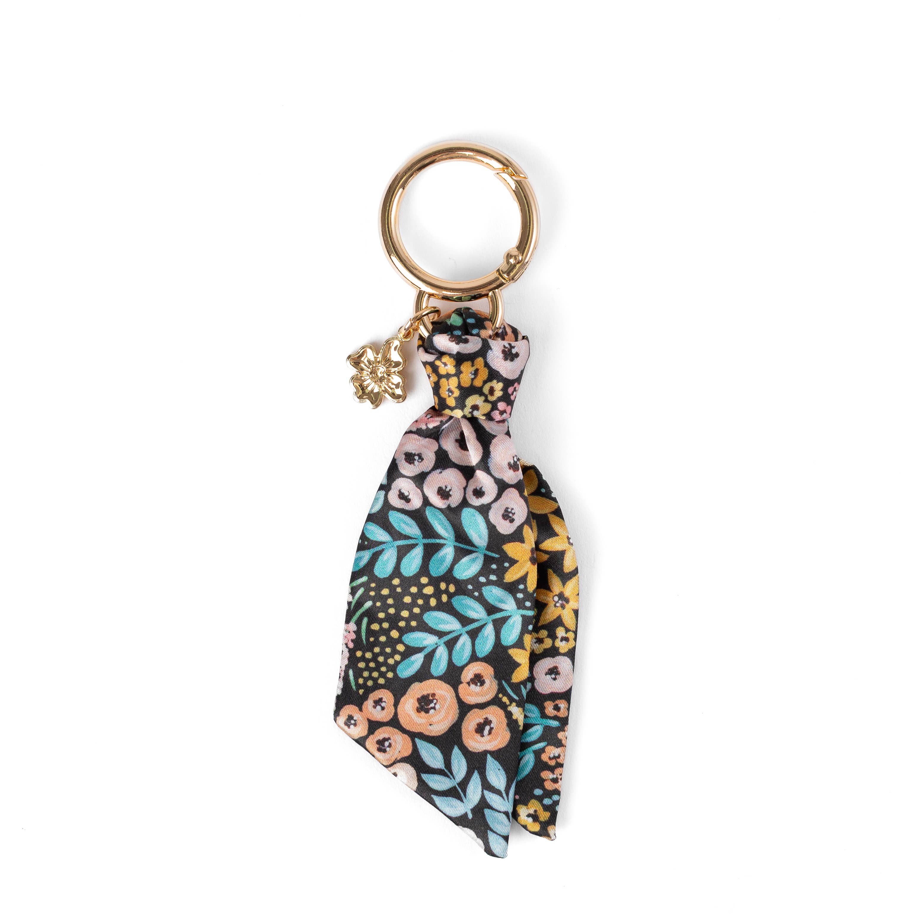 Floral Satin Keychain: Primavera