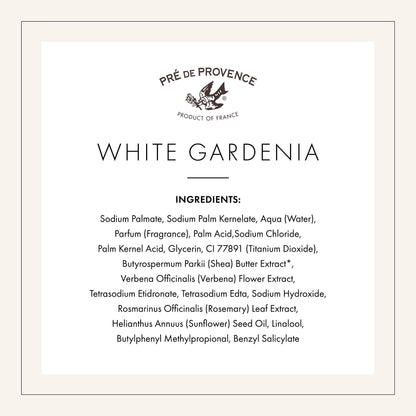White Gardenia Soap Bar  - 250 g: 250G