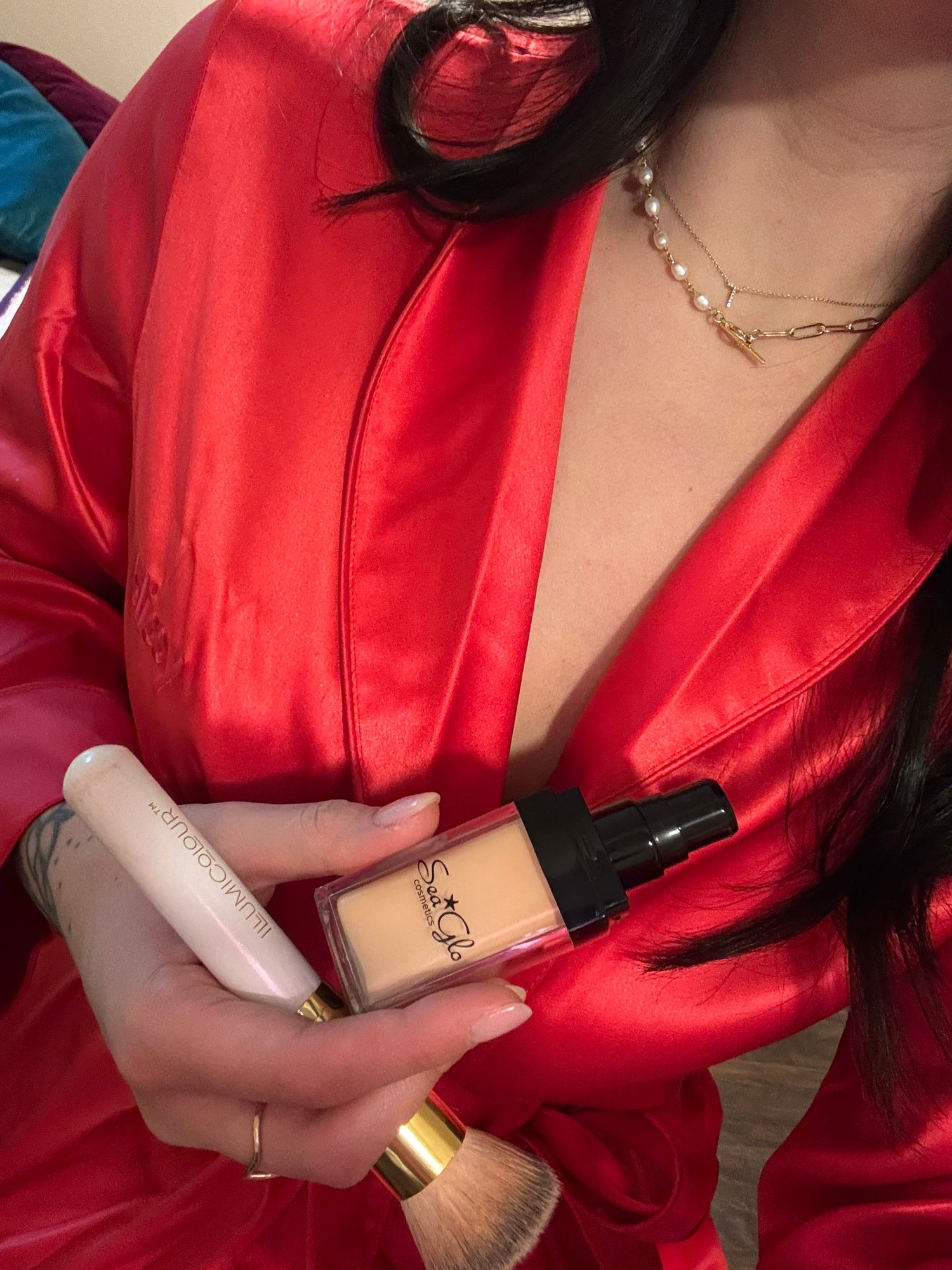 Classic Silk Robe by Blissy