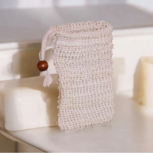 Compostable Sisal Soap Saver Bag