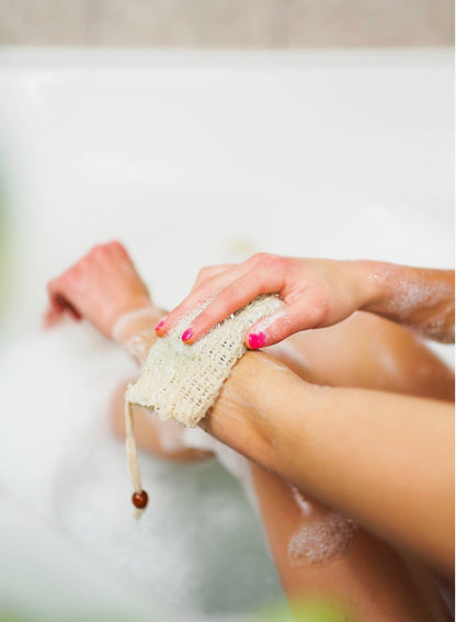 Compostable Sisal Soap Saver Bag