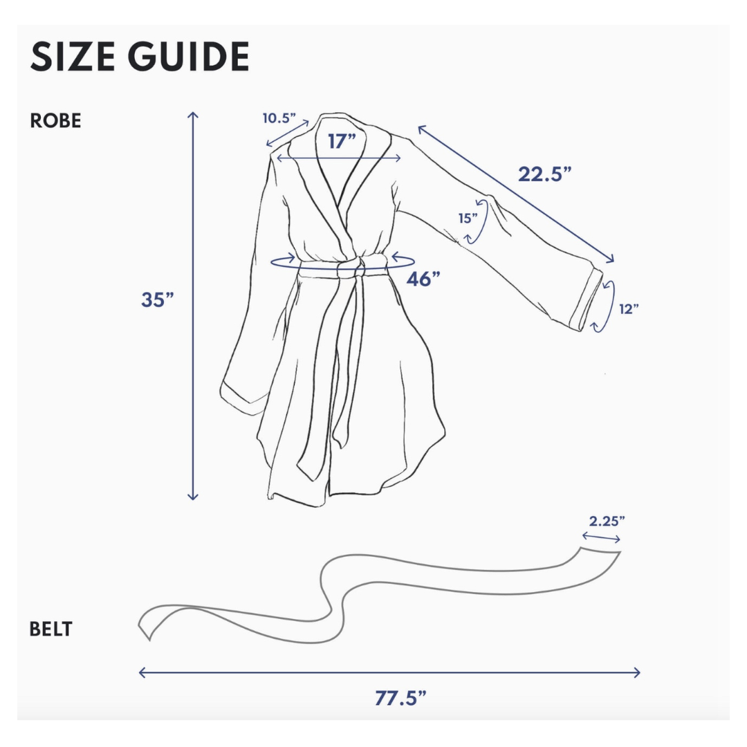 Classic Silk Robe by Blissy