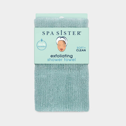 Exfoliating Spa Towel: Blue