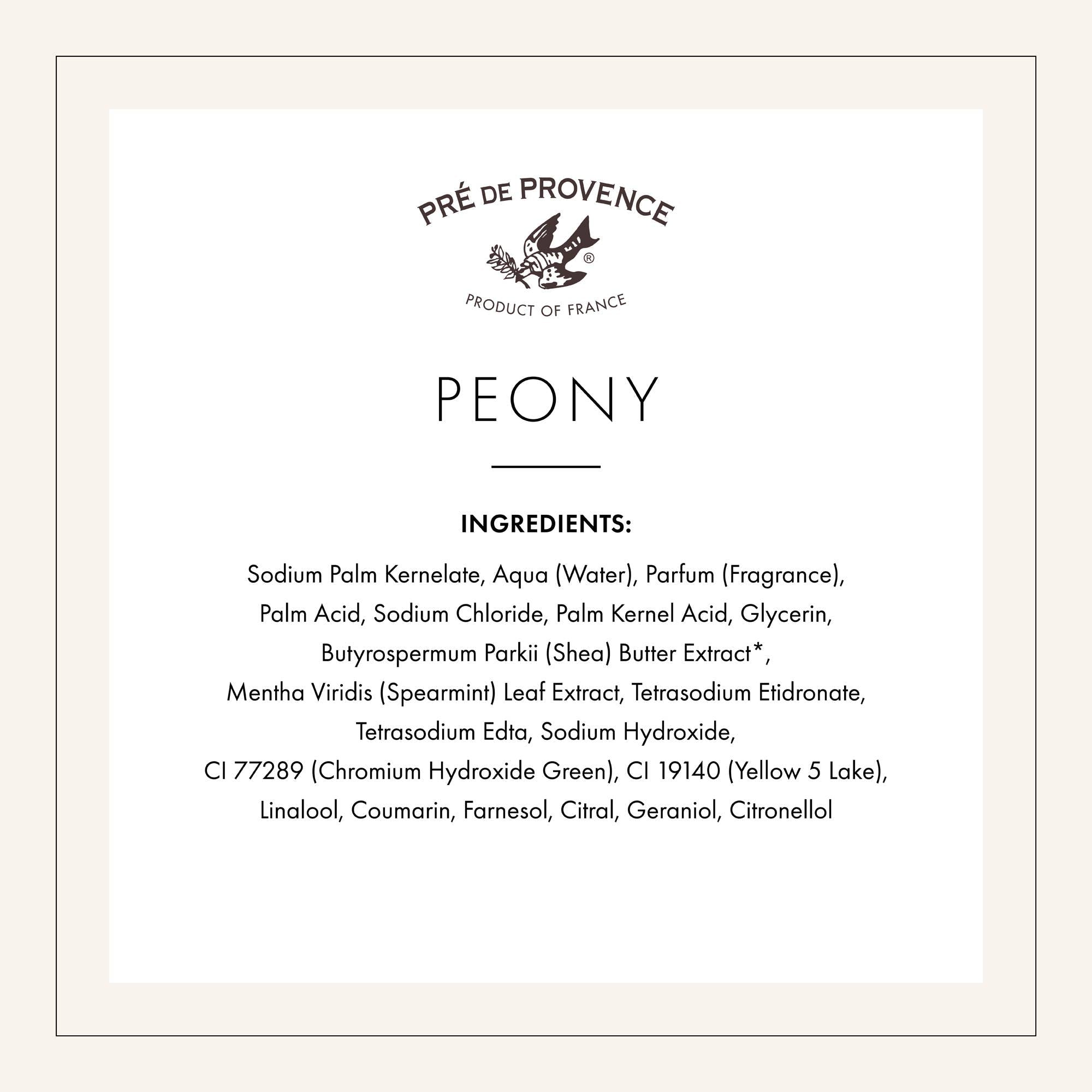 Peony Soap Bar -  250 g: 250g