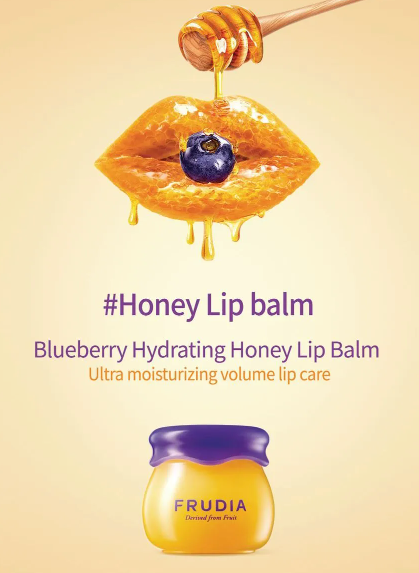 FRUIDA Hydrating Honey Lip Balm: Avocado Cica Relief