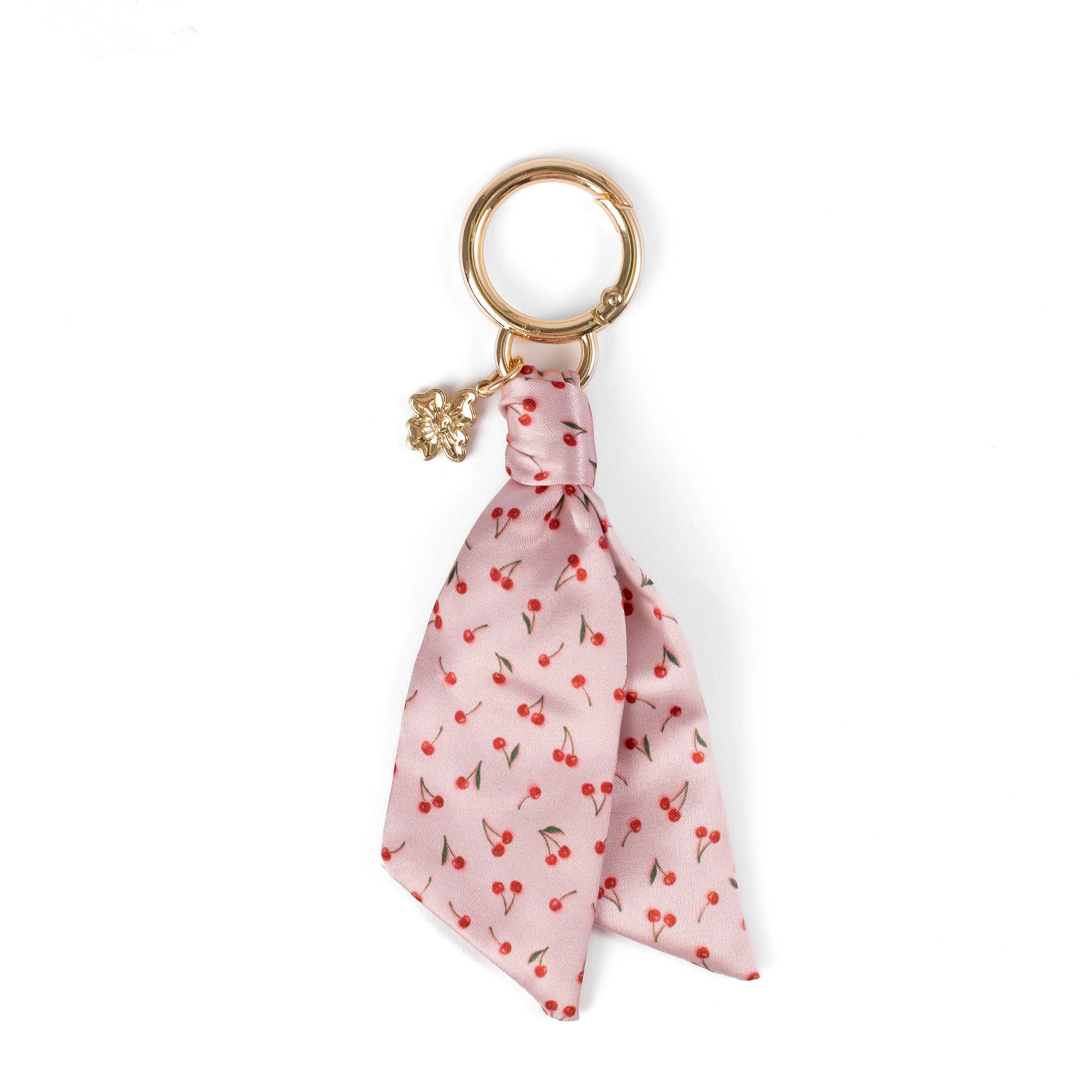 Floral Satin Keychain: Primavera