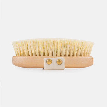 Beechwood Sisal Dry Body Brush: Natural