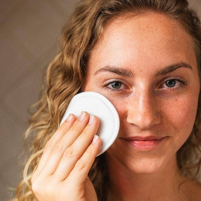 Set of 20 - Reusable Bamboo Facial Rounds | Christmas Gift