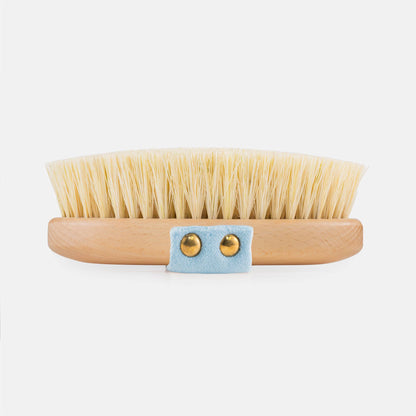 Beechwood Sisal Dry Body Brush: Natural