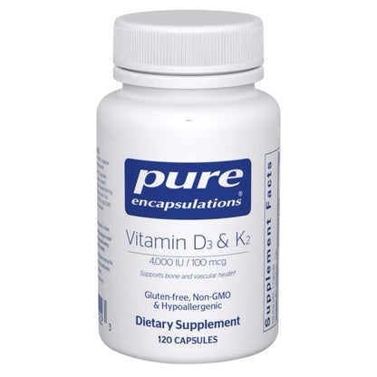Vitamin D3 &amp; K2 120&